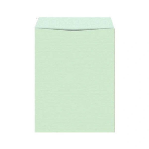 Green Clothlined Envelope 10x8 in