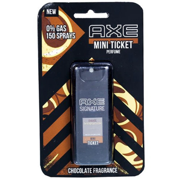 Axe Signature Dark Temptation Mini Ticket Body Perfume 10 ml
