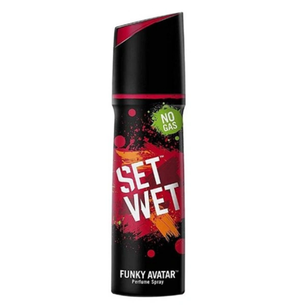 Set Wet Funky Avatar No Gas Deodorant 120ml