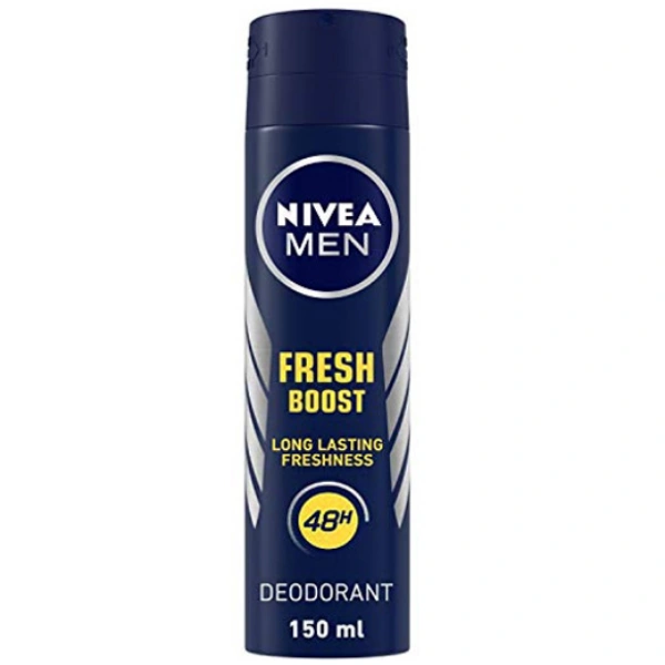 NIVEA MEN Fresh Power Boost Deodorant Spray - For Men