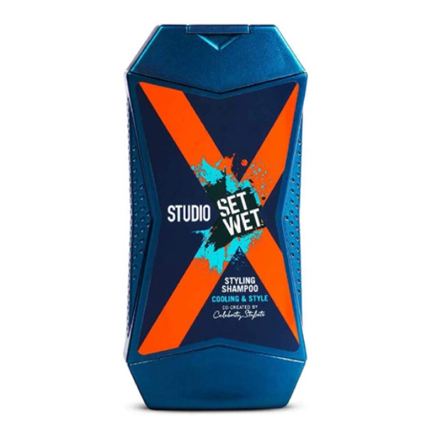 Set Wet Studio X Styling Shampoo For Men Cooling & Style 180 ml