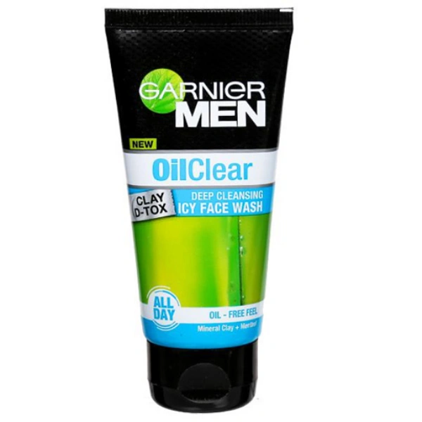 Garnier Men Oil Clear Deep Cleansing Icy Face Wash 50 g