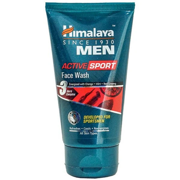 Himalaya Men Active Sport 3 Herb Complex Face Wash 50 ml 