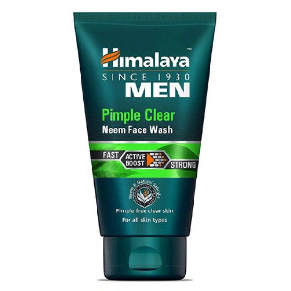 Himalaya Herbls Men Pimple Clear Neem Face Wash - 50g