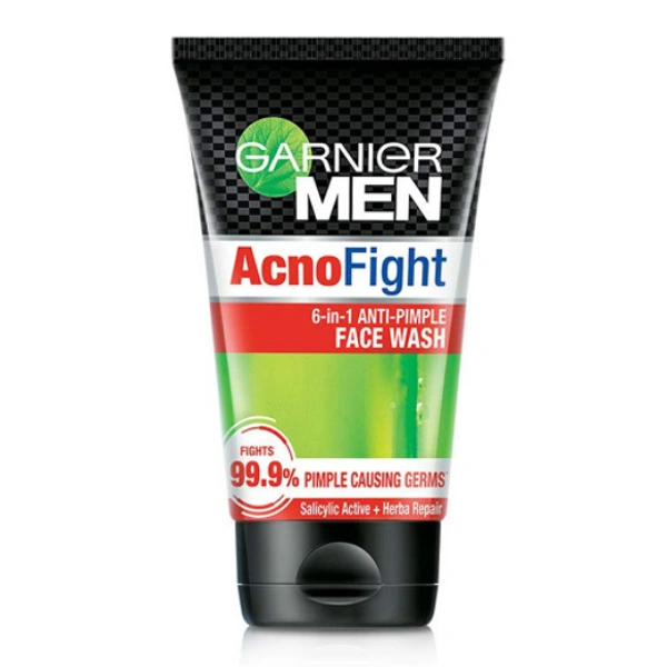 Garnier Men Acno Fight Anti-Pimple Facewash, 100gm 