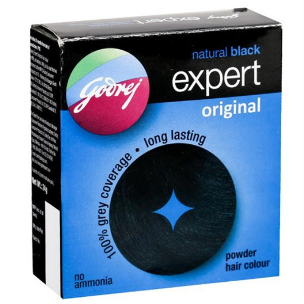 Godrej Expert Natural Black Hair Colour 24g 