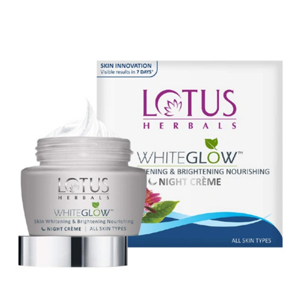 Lotus Whiteglow Skin Whitening & Brightening Nourishing Night Crème 40g 
