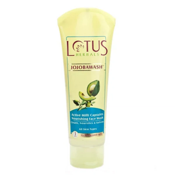 Lotus Jojoba Face Wash Active Milli Capsules 80g 