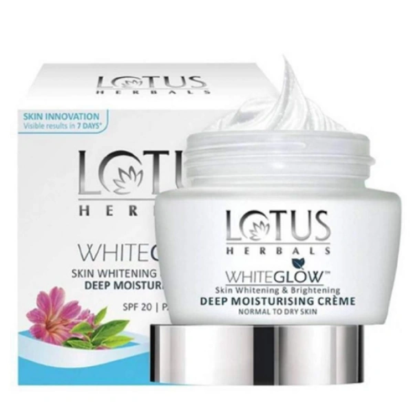 Lotus Whiteglow Deep Moisturising Cream SPF20 PA+++ 40g 