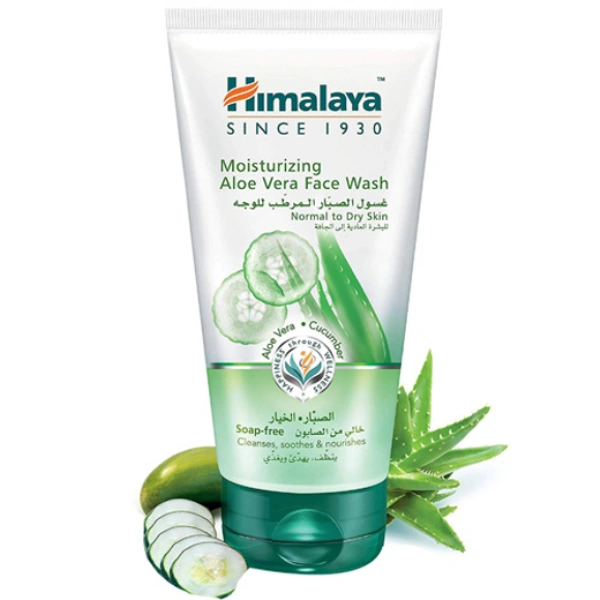 Himalaya Herbals Moisturizing Aloe Vera Face Wash,100ml 