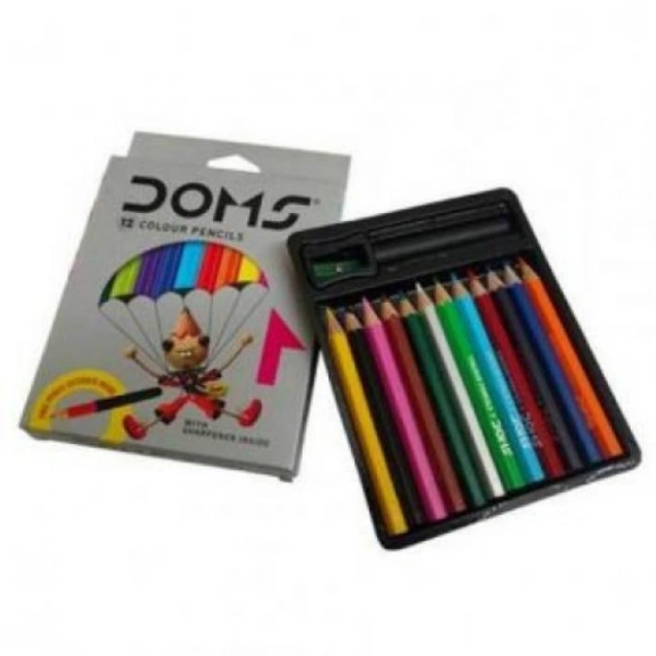 Doms Colour Pencils Pack Of 12 