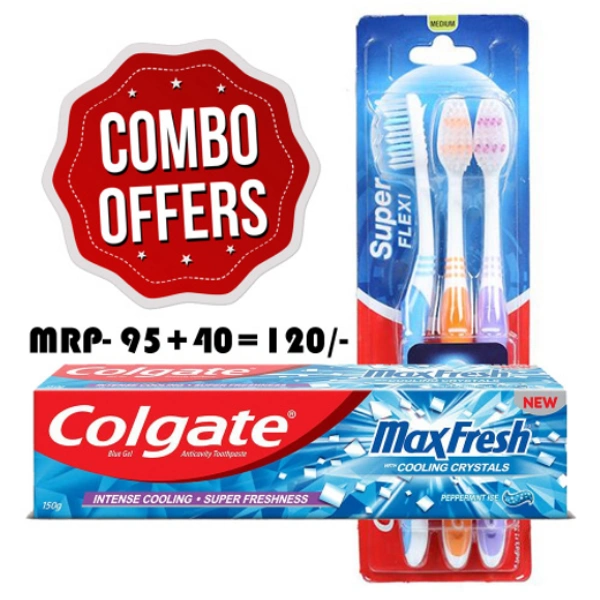 Maxfresh 150g+3pcs Toothbrass