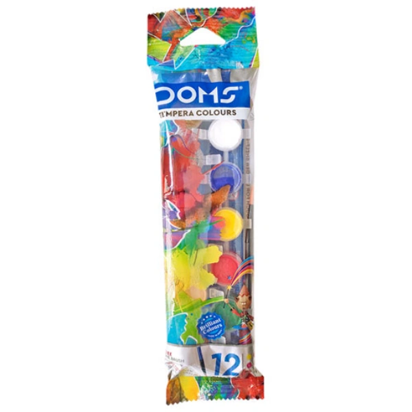 DOMS Tempera Colour 12 Shades