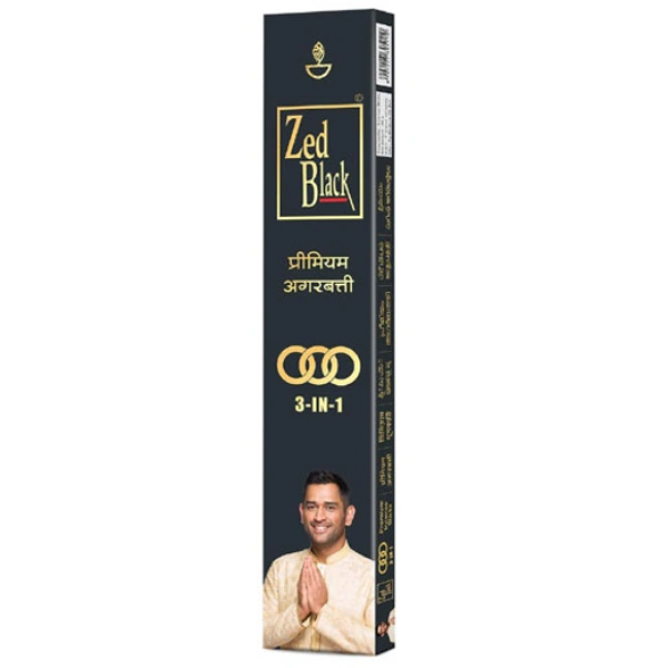 Zed Black 3 –in-1 Premium Agarbatti