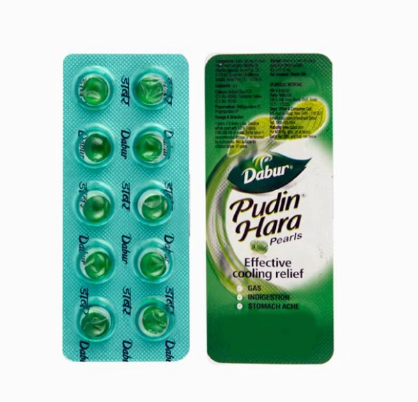 dabur pudin hara pearls  capsule 10