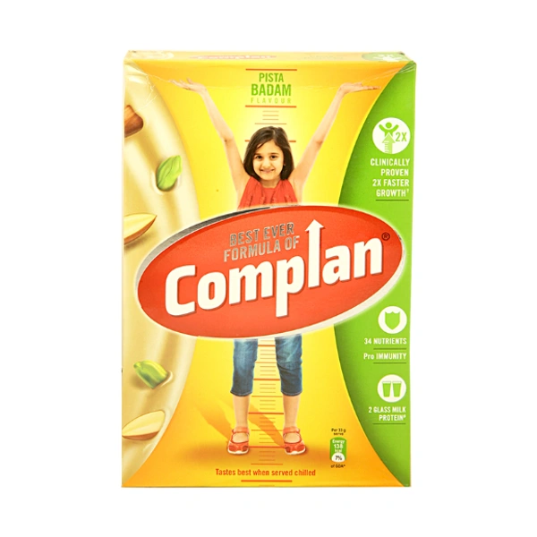 Complan Nutrition and Health Drink Pista Badam,  Refill Pack, 500 g