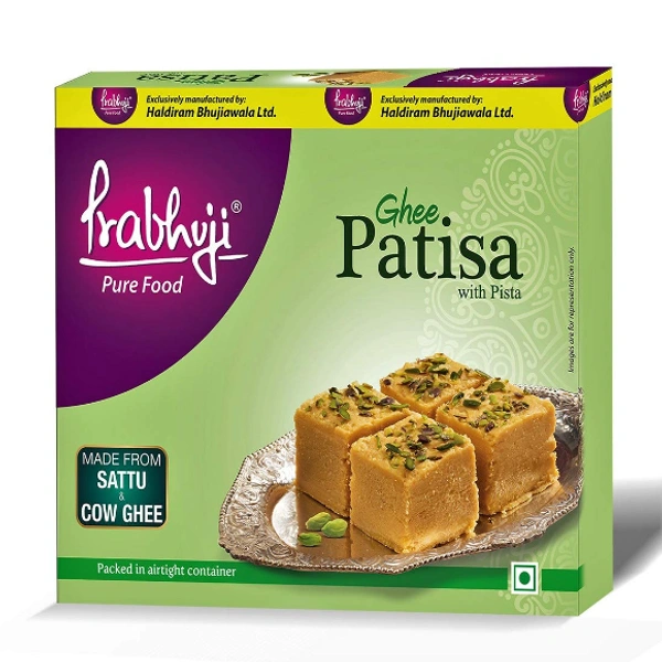 Haldiram's PURE FOOD Ghee Patisa 300g Box