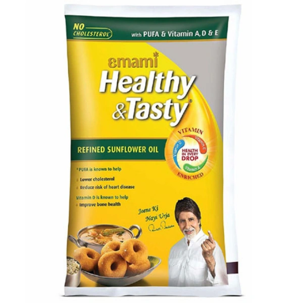 Emami Healthy & Tasty Sunflower Oil 1L