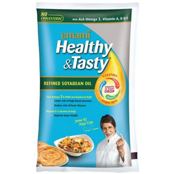 Emami Healthy & Tasty Soyabean Oil 1L