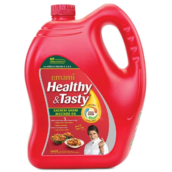Emami Healthy & Tasty Mustard Oil 5L