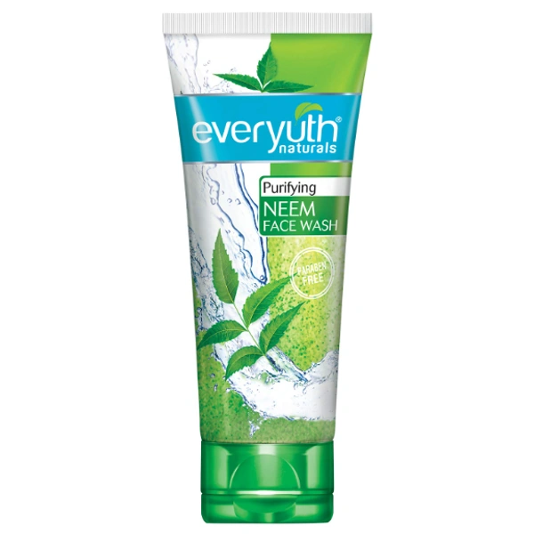 Everyuth Naturals Purifying Neem Face Wash, 150gm, Tube