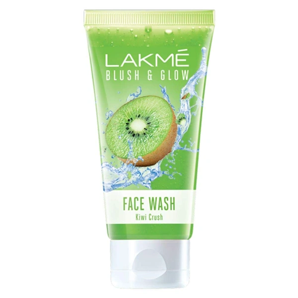Lakme Blush & Glow Kiwi Freshness Gel Face Wash, with Kiwi Extracts, 50g