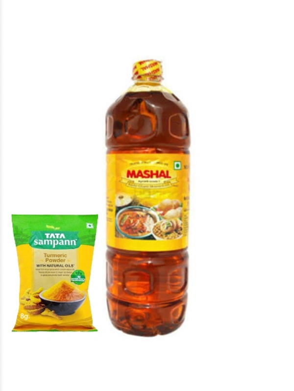 Mashal Kachi Ghani Mustard Oil 1L