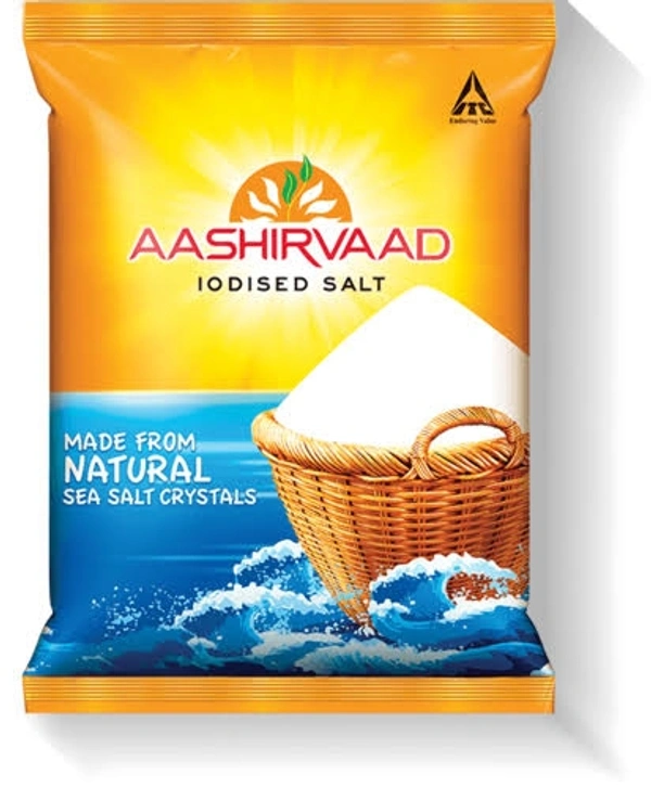 Aashirveed Iodised Salt 1kg