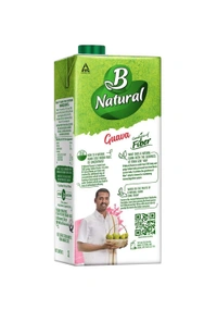 B Natural Guava Fruit Beverage : 1Lt