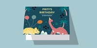 Birthday Invitation Cards 50 PC