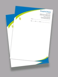 Dr. Prescription Pad, Pack of 1000 Pc.  - Print on JK Excel Bond Paper 100 Gsm, A4 with Binding,, 10 Packet - 100 pc in each Packet with Binding