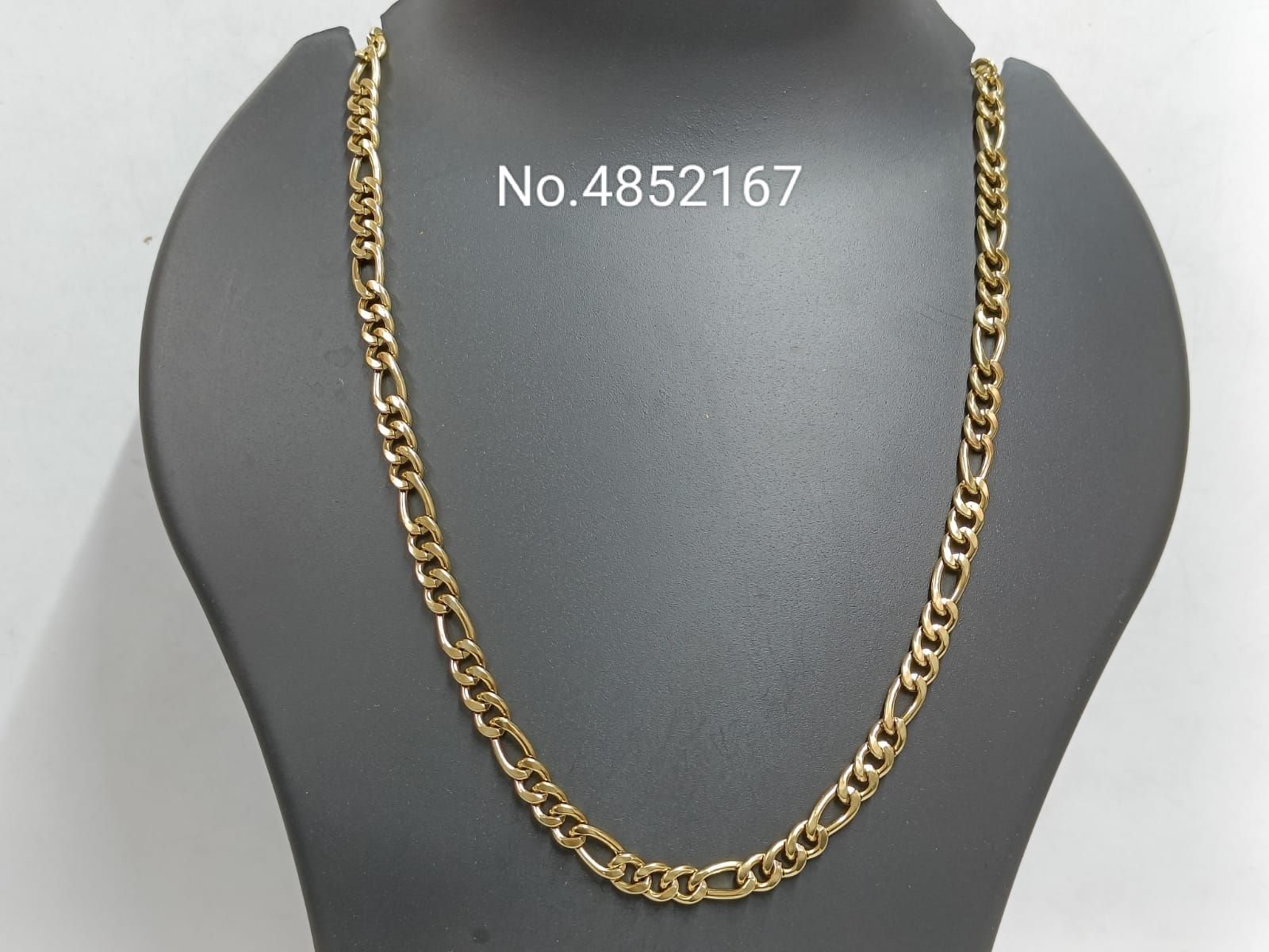 Classic Men Necklace Golden Plated Twisted Rope Chain - Temu