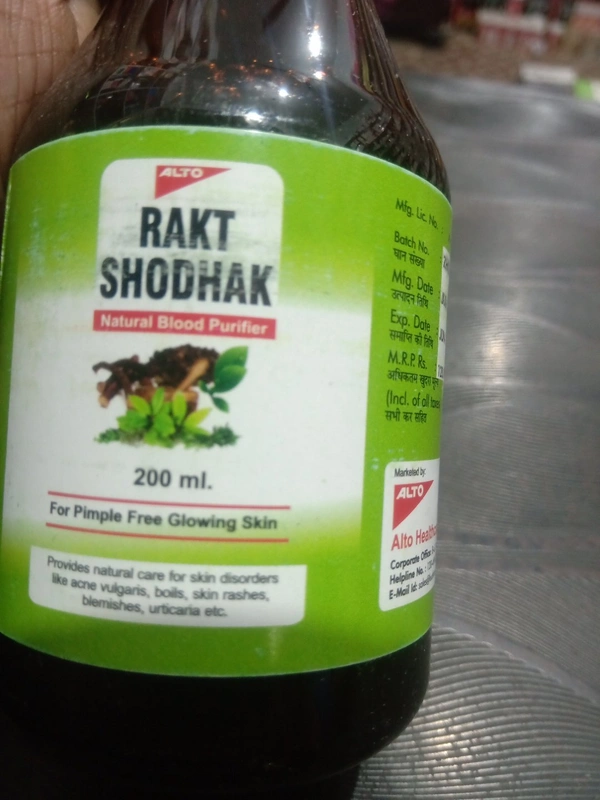 alto RAKT SHODHAK natural Blood Purifier - Green, 200ml