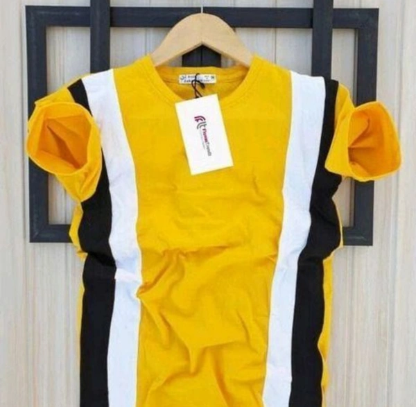 Men MOST BOUGHT T-SHIRTS - Yellow, 34