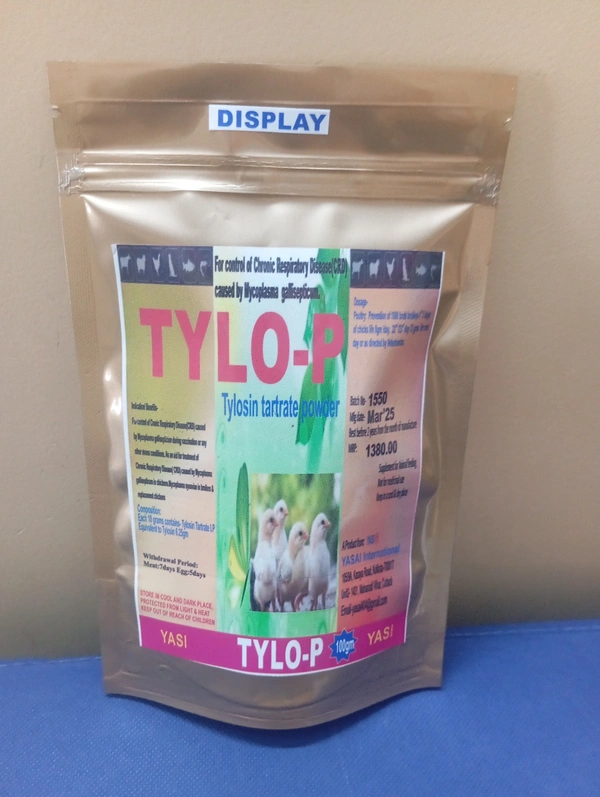 TYLO-P Tylosin Tartrate powder) 100gm