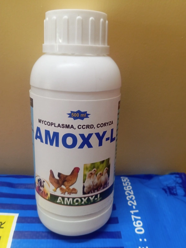 AMOXY-L Treatment of MYCOPLASMA, CCRD, CORYZA,500ML