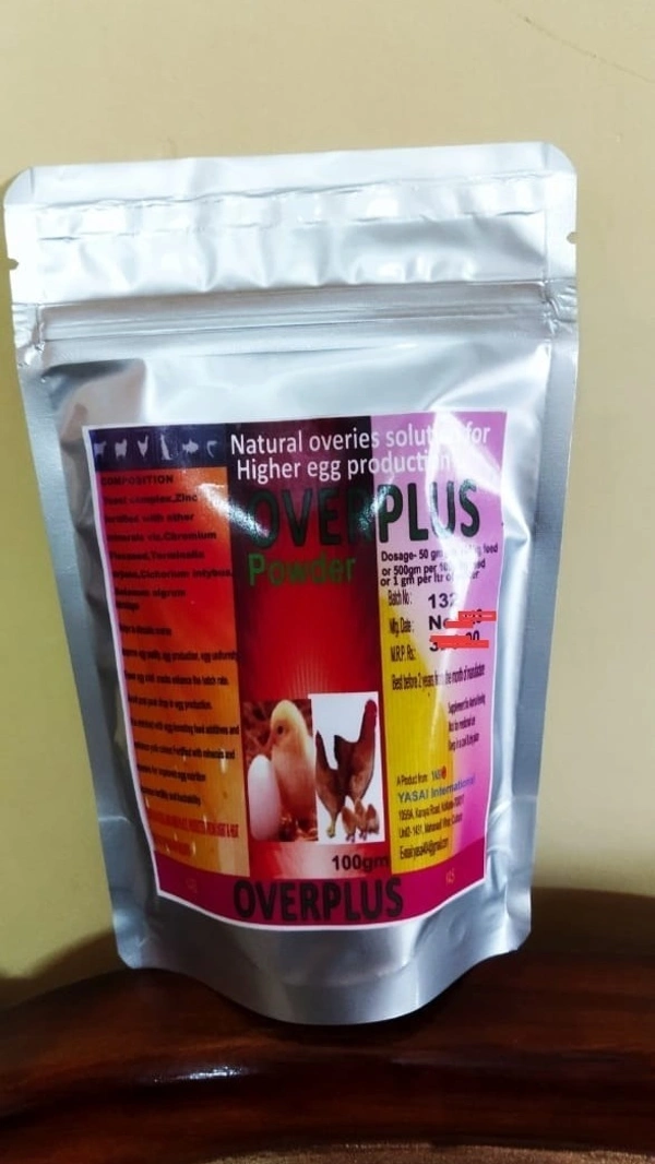 OVERPLUS ( Higher egg production & balance ovary function)100gm