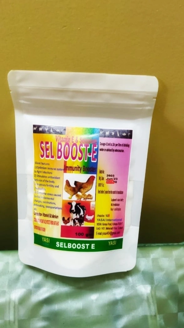SELBOOST-E (VITAMIN E & Selenium) immunity booster 100gm