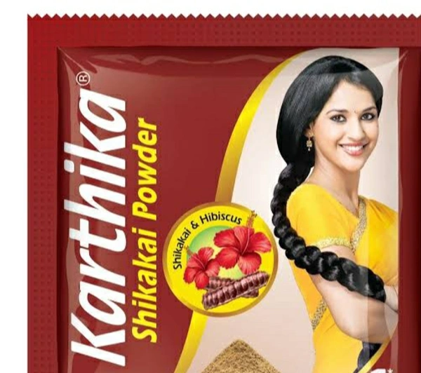 கார்த்திகா சீயக்காய் தூள் / Karthika Shikakai Powder  - 2₹ Sachet (20 Pieces)