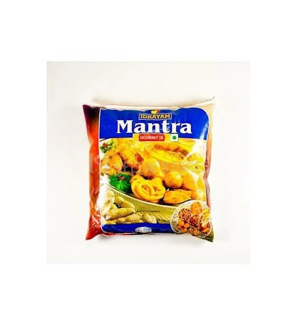 மந்த்ரா கடலை எண்ணெய் (Pouch) / Mantra Groundnut Oil (Pouch) - 500 ml