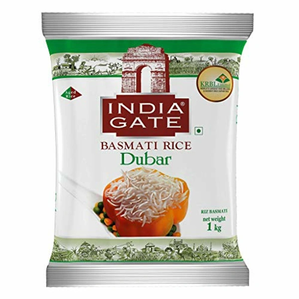 இந்தியா கேட் பாஸ்மதி அரிசி   / India Gate Basmathi Rice (Dubar) - Offer - 1 Kgs