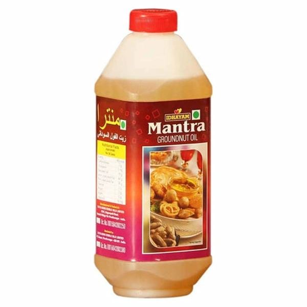 மந்த்ரா கடலை எண்ணெய் (Pet) / Mantra Groundnut Oil (Pet) Offer - 1L
