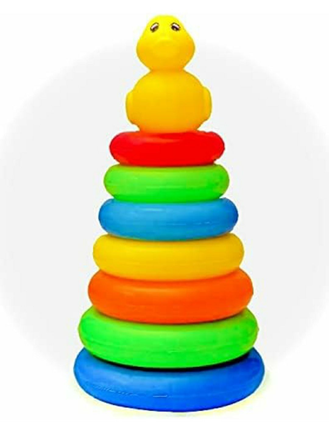 Educational Learning Stacking Multicolour 7 Rings Baby Toys for Toddlers Kids 3 Year Old and Above