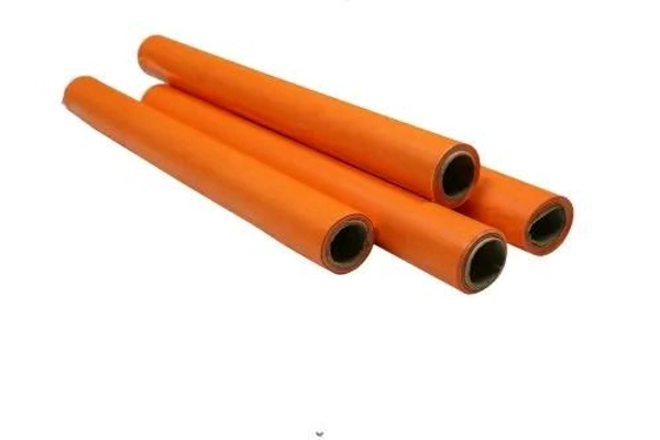 Platic Roll Sheet for School Text Book (Brown With Pattern) - Per Roll