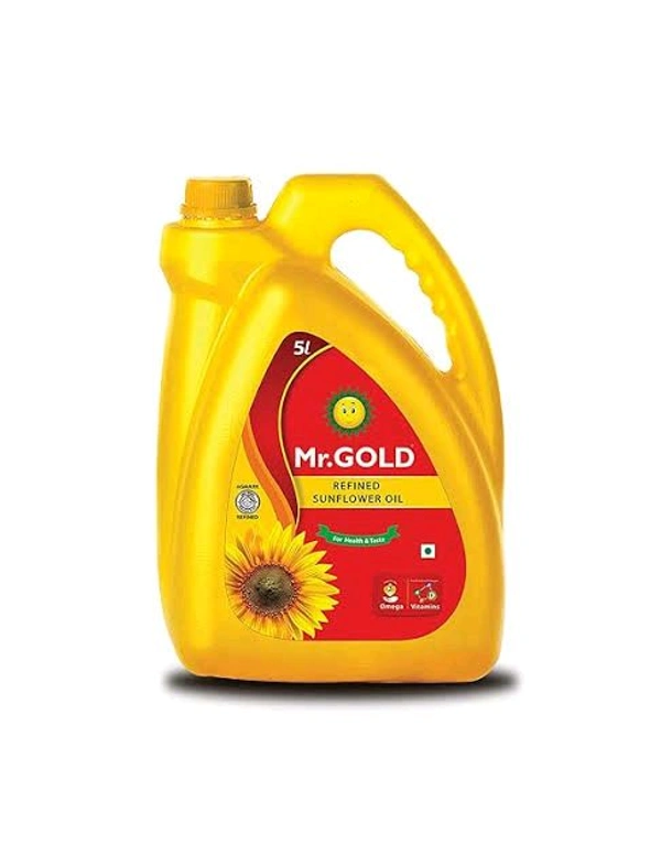 Mr கோல்ட் சன்பிளார் ஆயில் / Mr Gold Sunflower Oil - 5L - Can