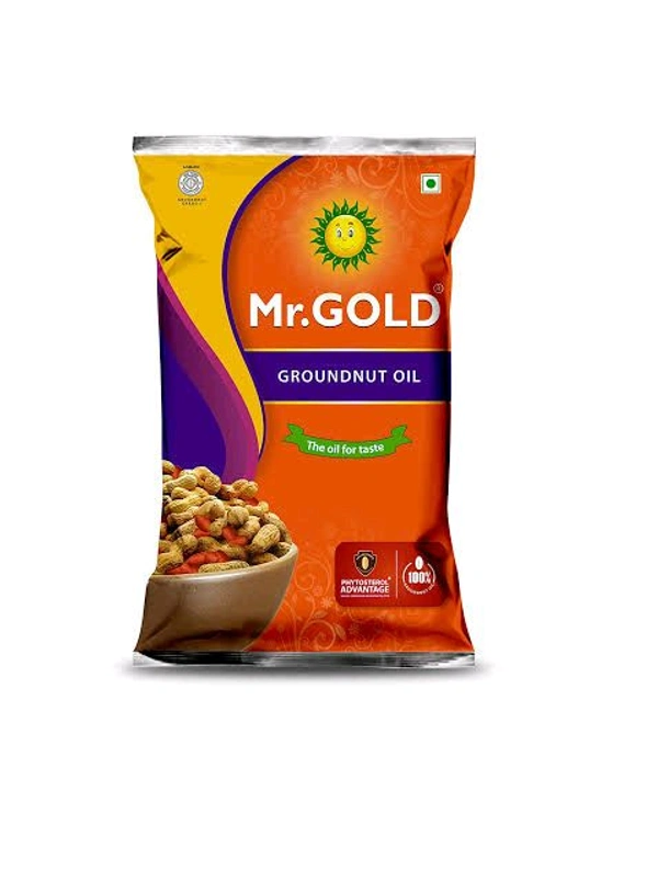 Mr கோல்ட் கடலை எண்ணெய் / Mr Gold Groundnut Oil - 1L