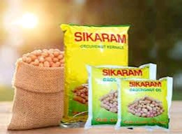 5L Can சிகரம் கடலை எண்ணை / Sigaram Groundnut Oil (Can) - 5L Can