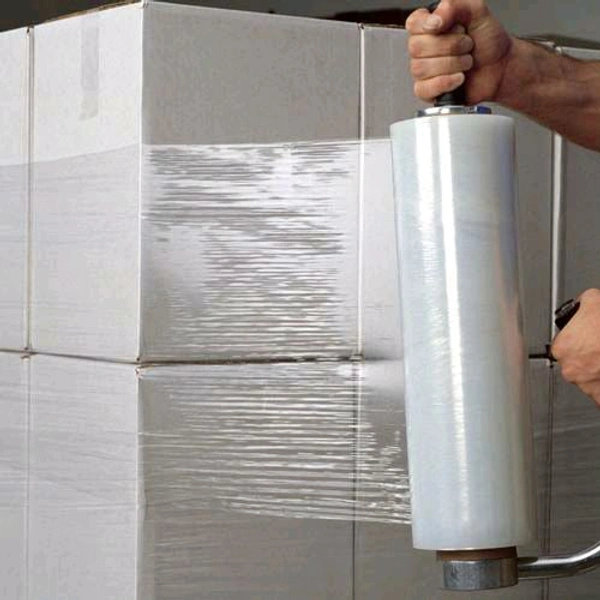 20" Stretch Film /Packing Material / 20 Inch / Large wrap Roll for Packing and multipurpose use - 4kg - 4.5kg / Roll