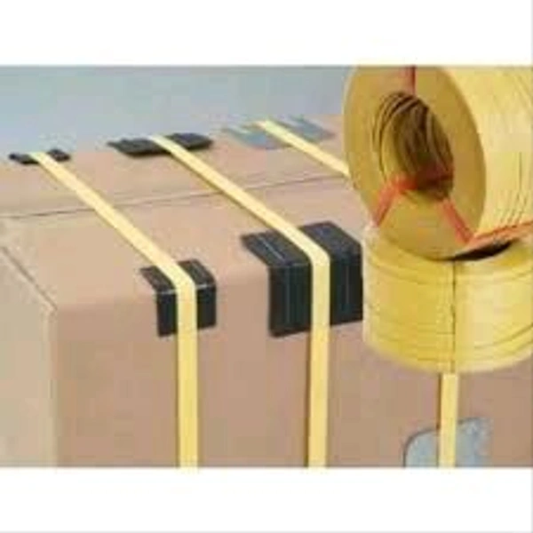12mm / Strapping Roll High Strength / Yellow / Polypropylene (Virgin) / Packing Box Strap/Strapping Roll /12mm Thickness / 4.5kg Per Roll - 4.5kg / Roll