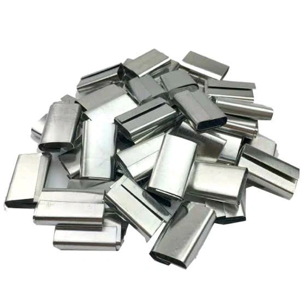 19mm Outer Box Packing - Metal Clip / Tool Strapping Clips 

 - 1kg